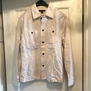 Men’s New Banana Republic Cream Button Up